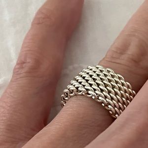 Tiffany Silver Somerset Ring (discontinued)